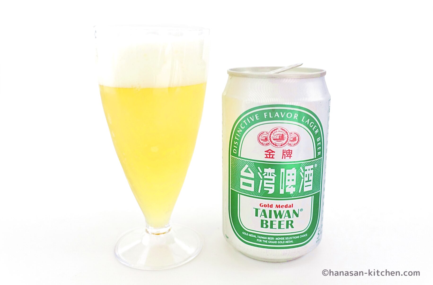 台湾金牌ビールの中身
