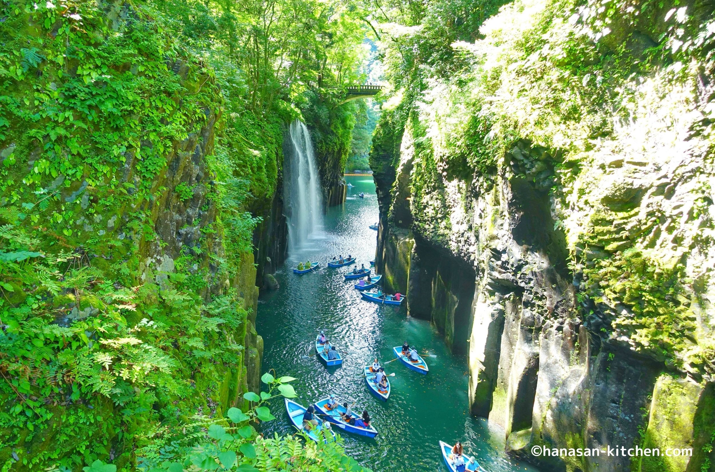 高千穂峡の真名井の滝