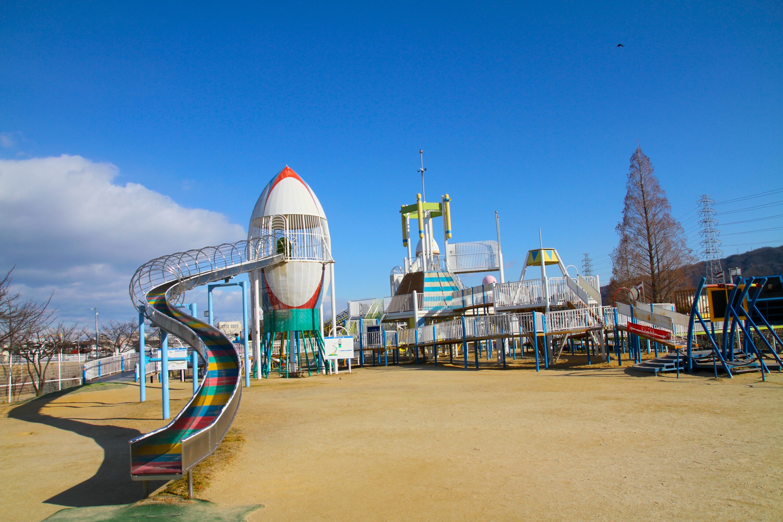 花園中央公園の遊具