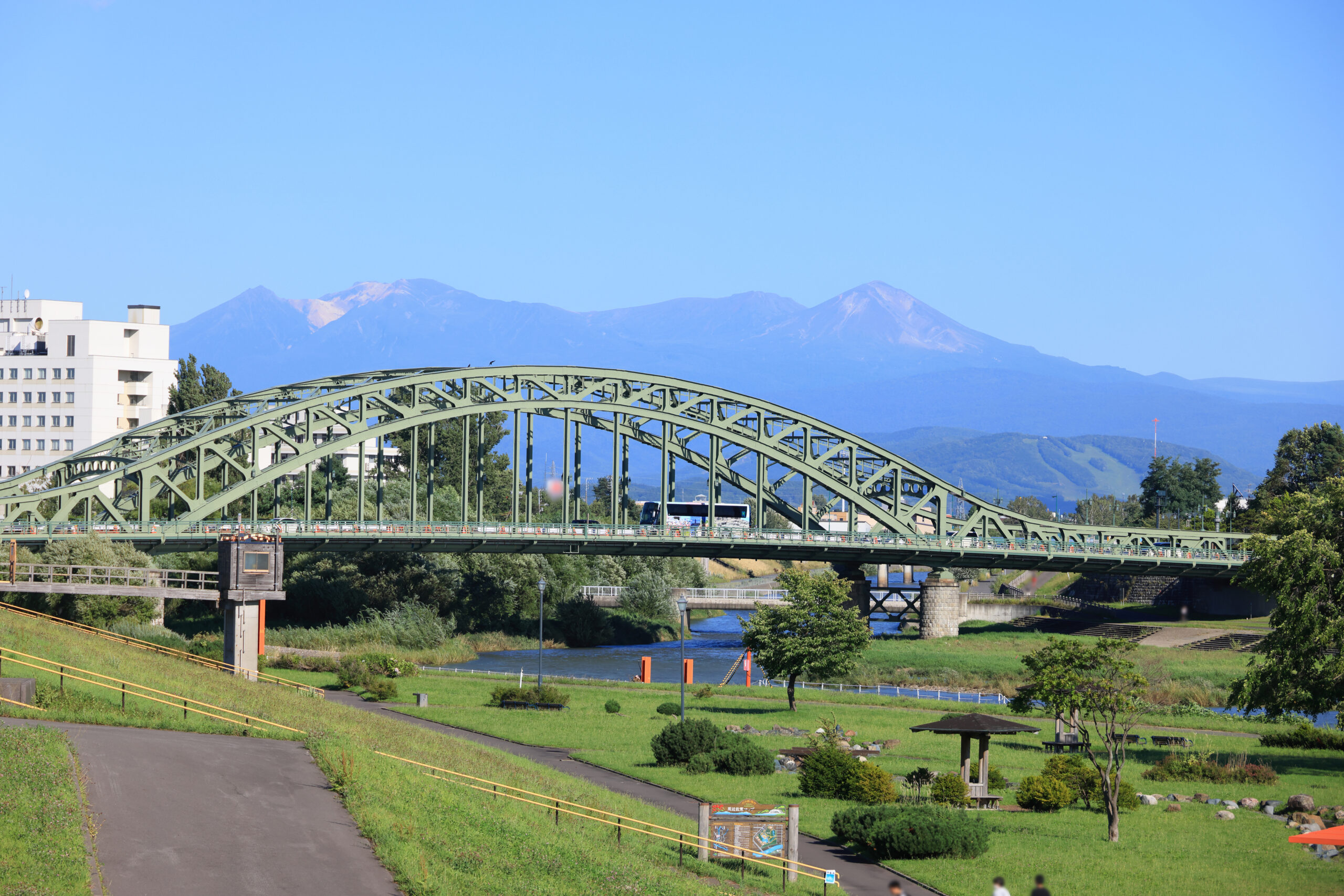 旭川の風景