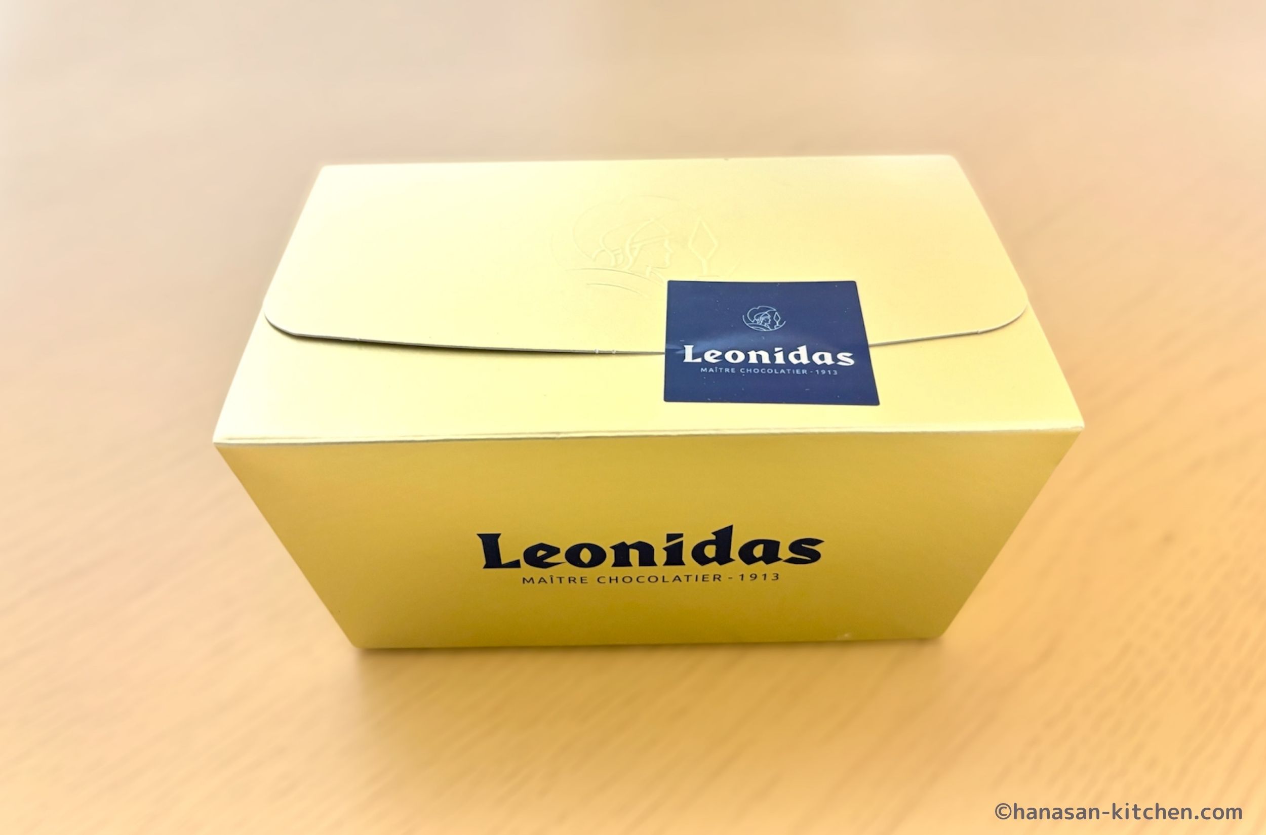 Leonidasのバロタンアソート12個入の箱