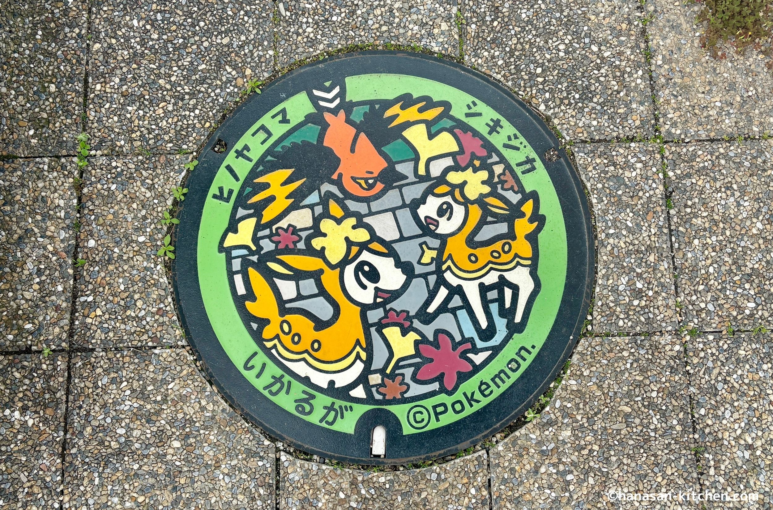 ヒノヤコマ、シキジカのポケふた