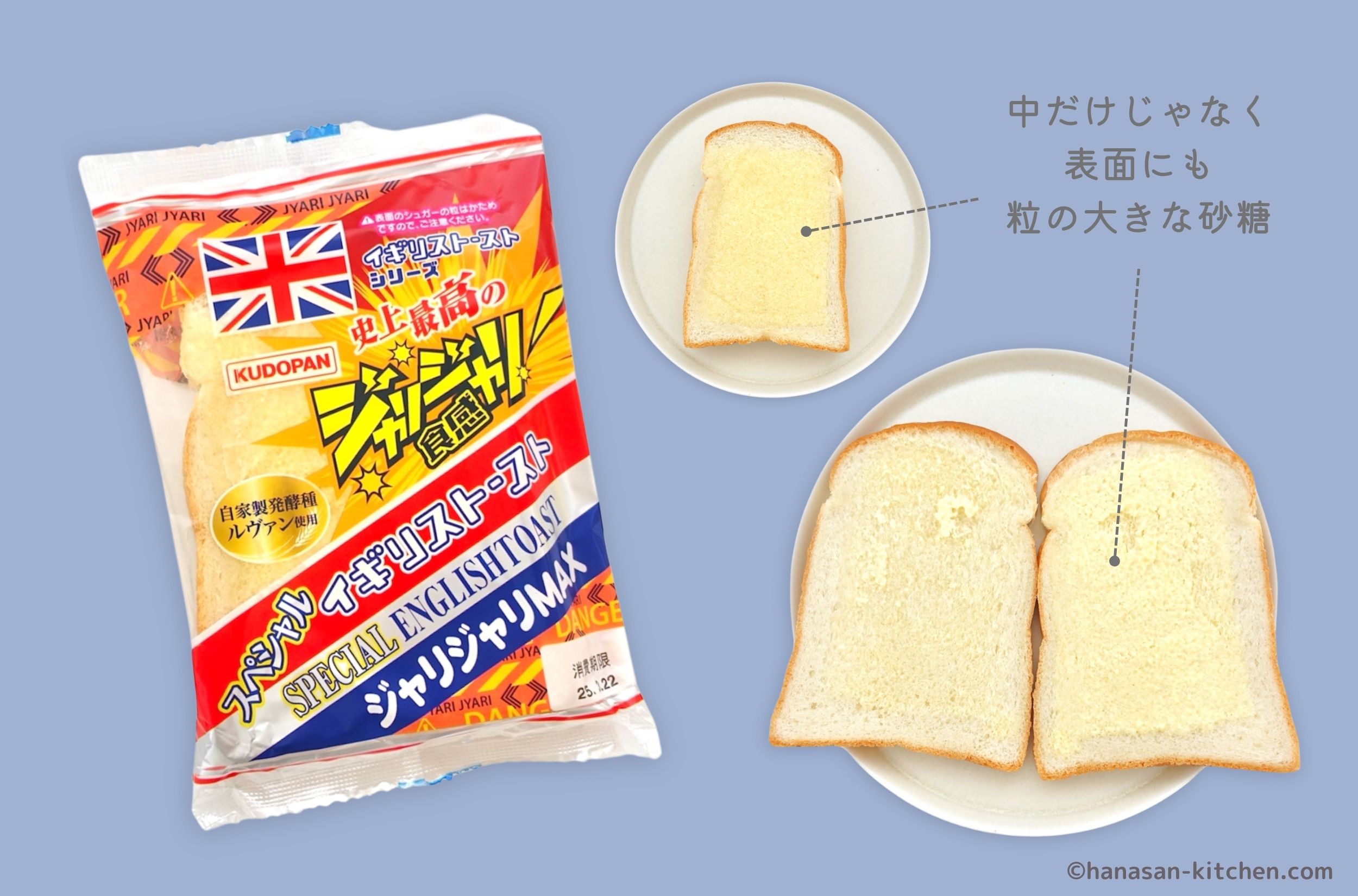 スペシャルイギリストーストのパッケージと中身