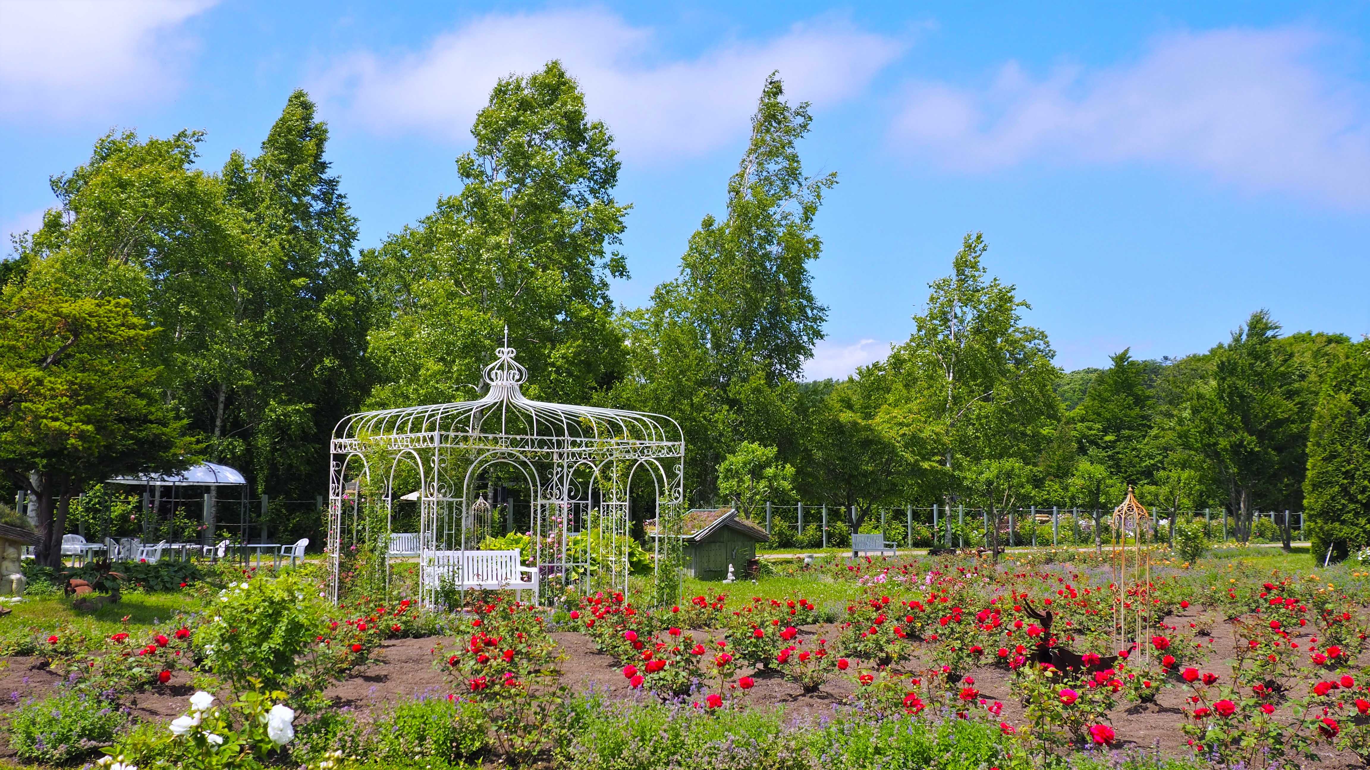 えこりん村の庭園