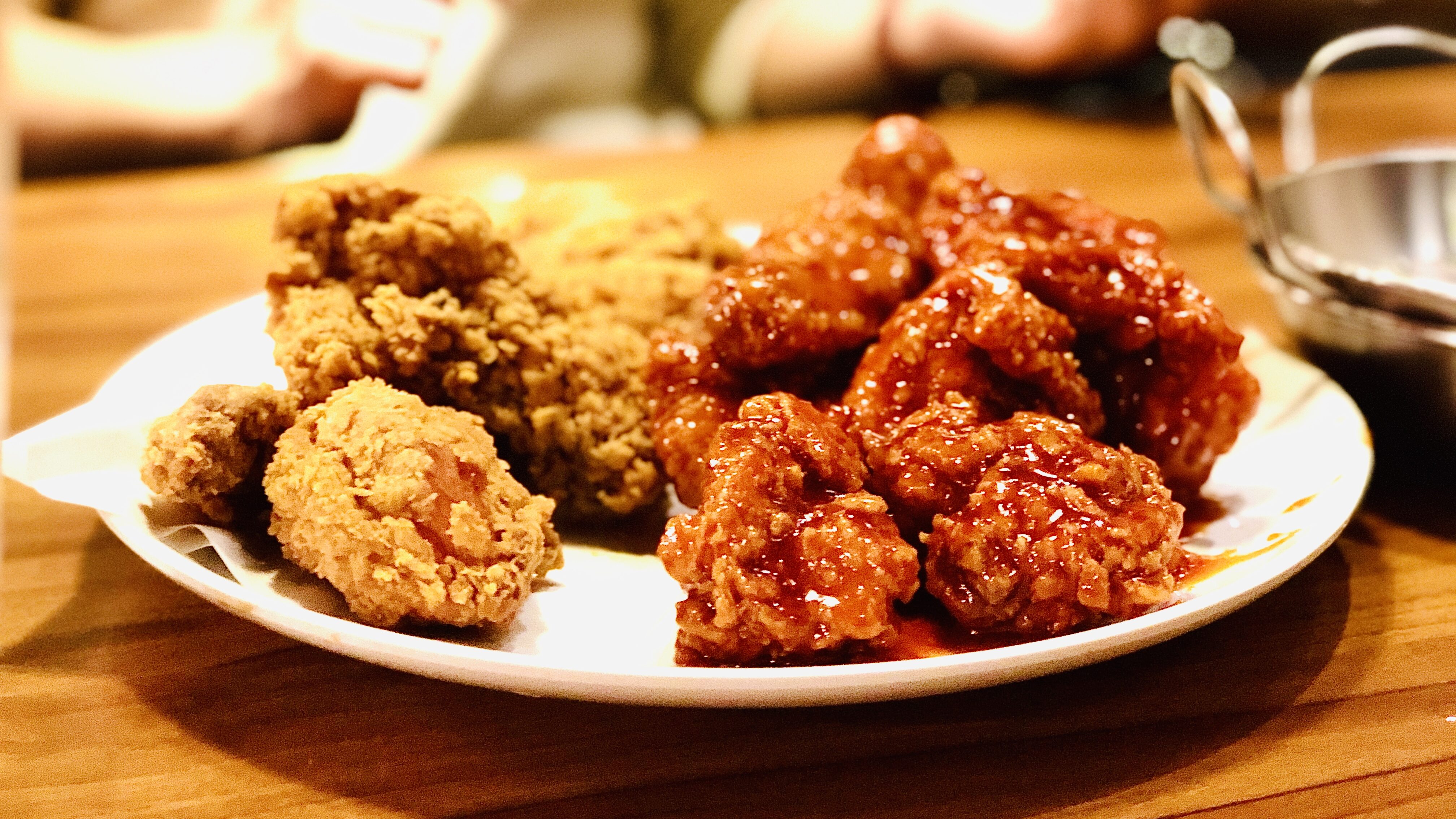 2種類の韓国チキン