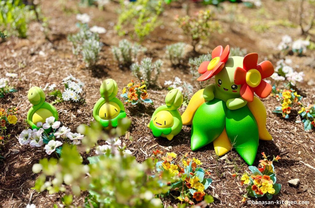 キレイハナとスボミーたち