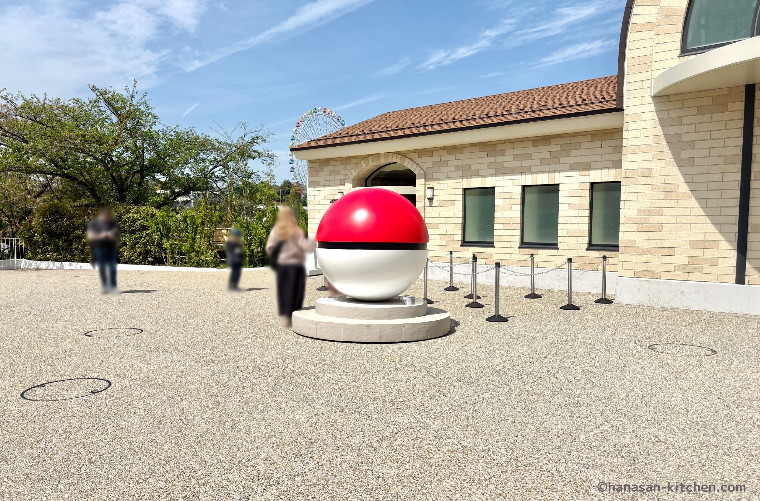 10:45のポケモンフォレスト入場待機場所の様子