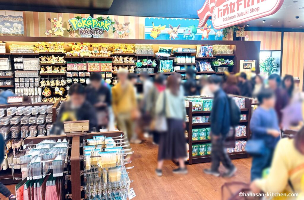 ポケモンだいすきショップの店内