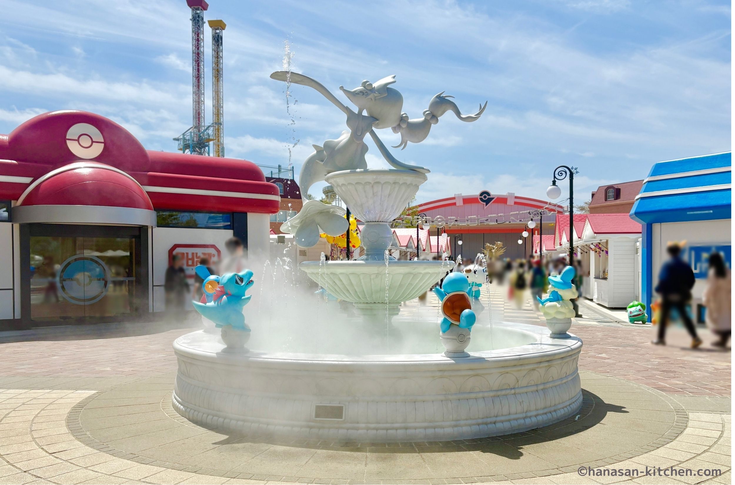 アシレーヌの噴水