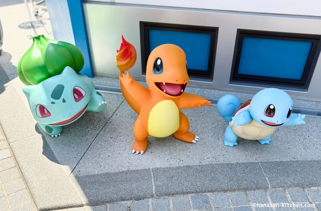 フレンドリィショップの前の御三家