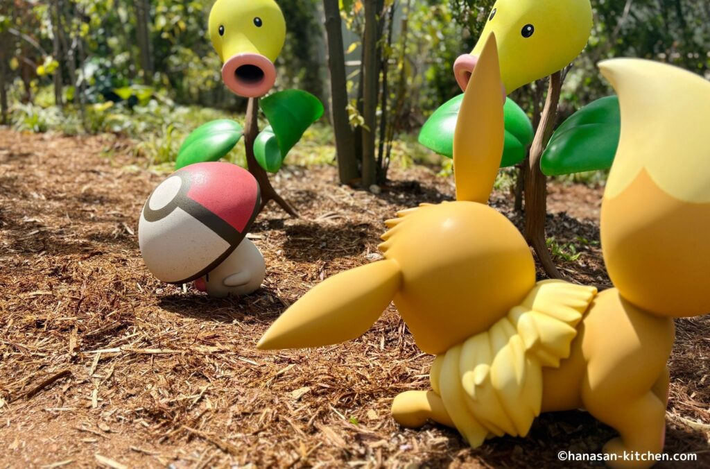 イーブイとタマゲタケ