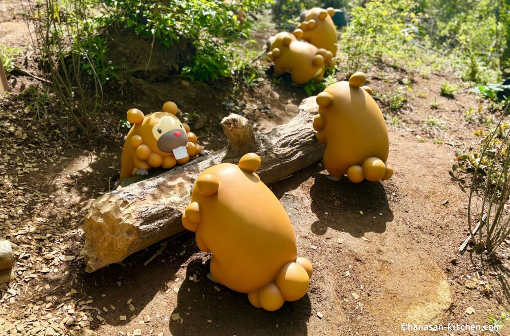 作業するビッパたち