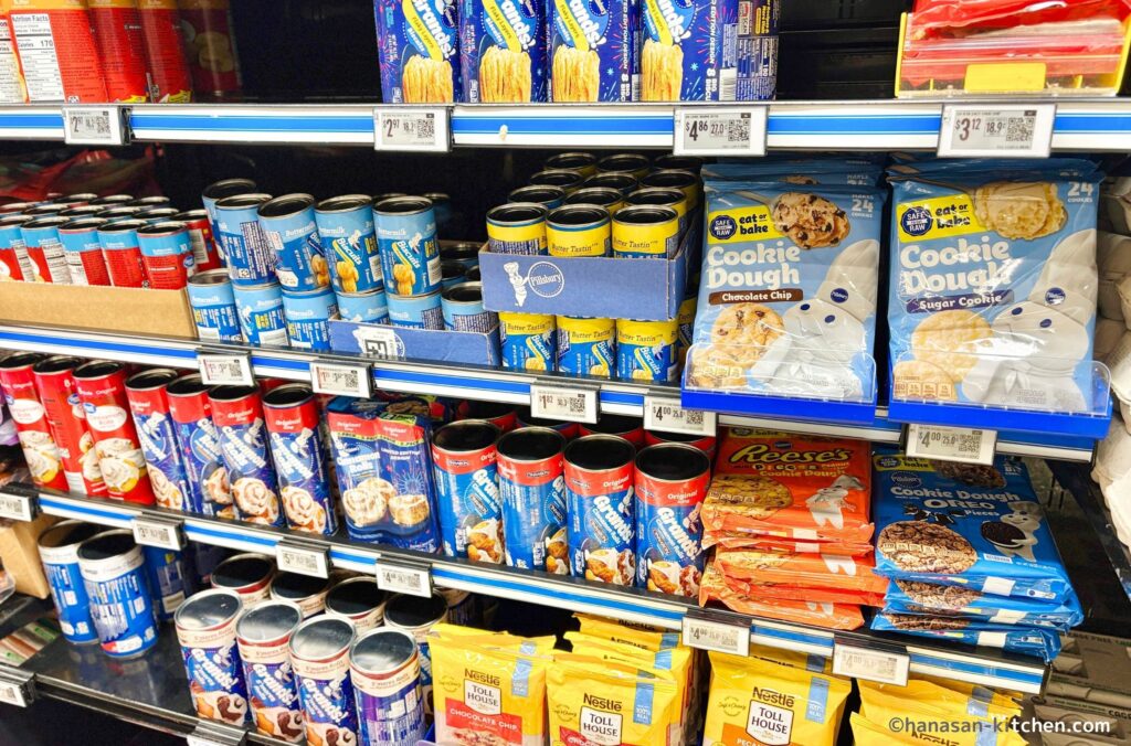 Walmartのクッキードウ売り場
