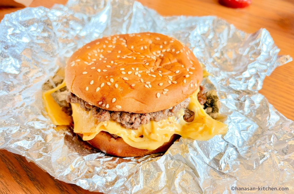 Five Guysのハンバーガー