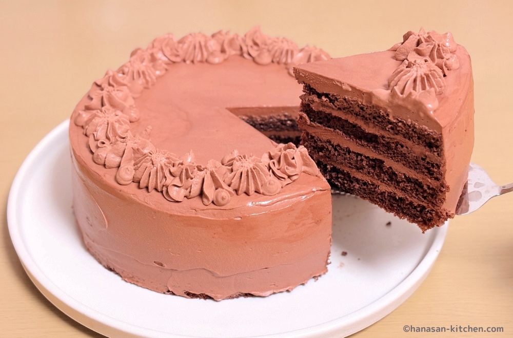 チョコレートファッジケーキ